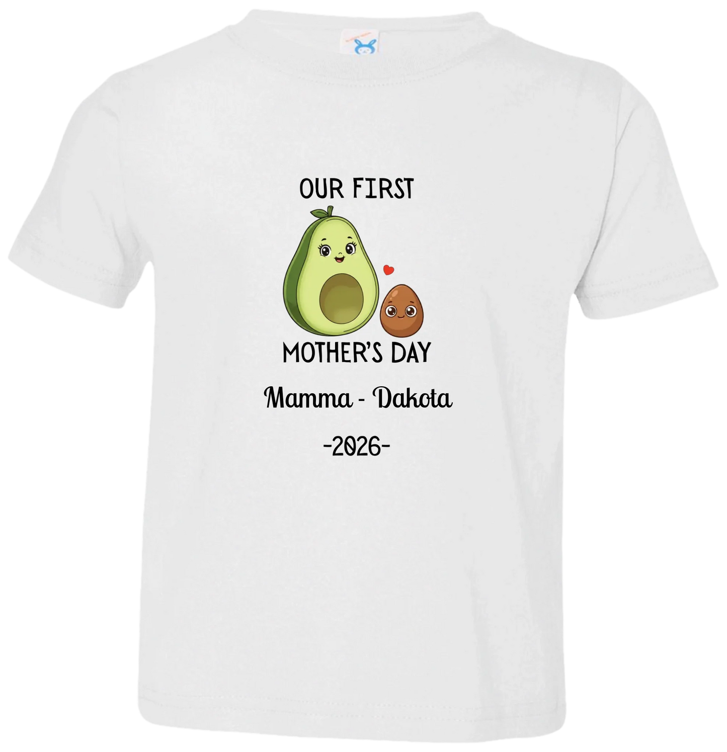 Personalized Avocado & Seed Mother's Day Matching Shirts BK