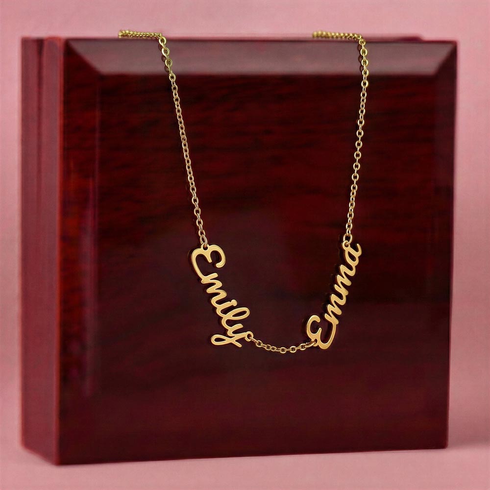 Personalized Multiple Names Necklace – A Piece for Every Name You Love