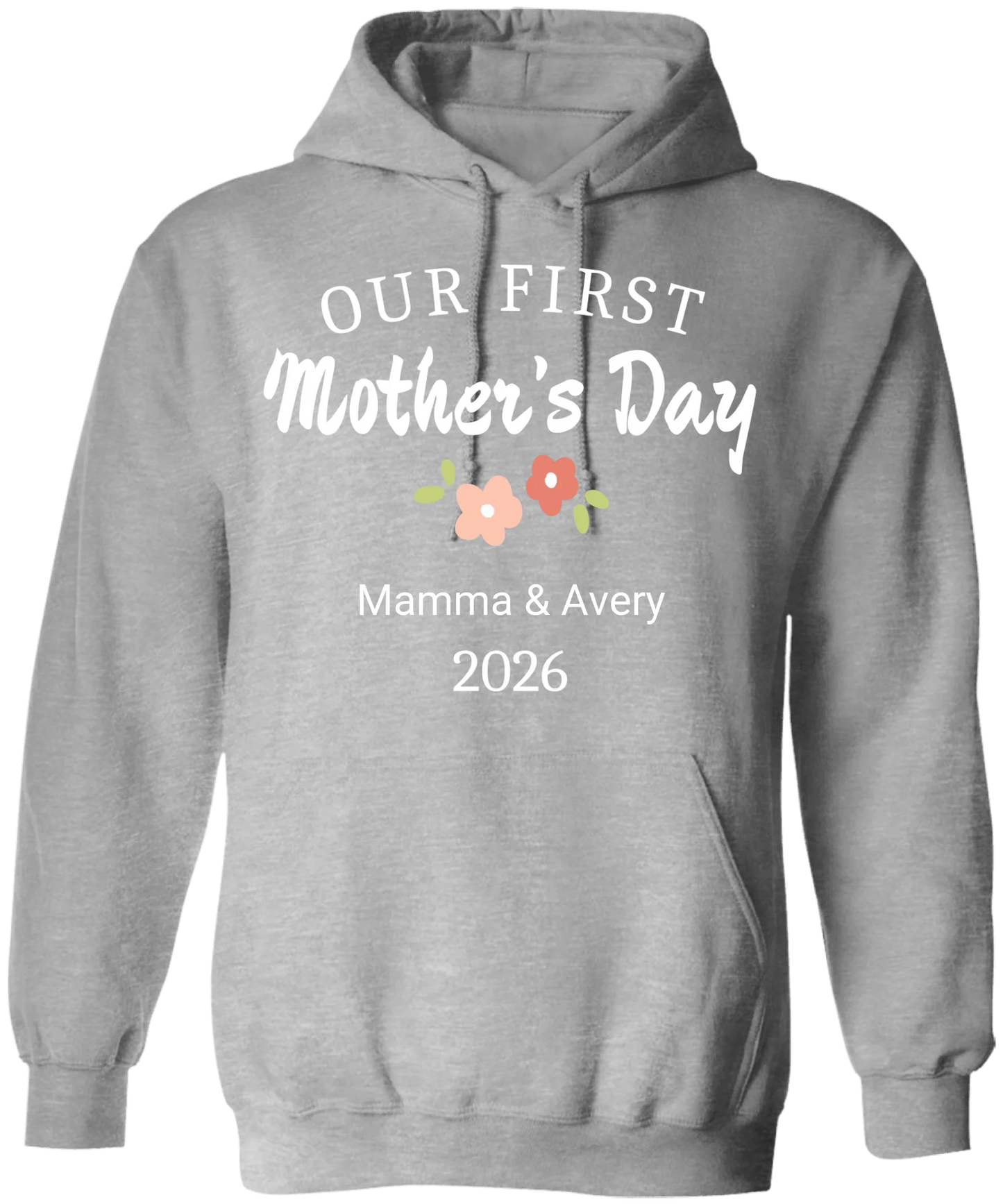 Personalized - Our First Mother's Day Mom & Baby Matching Shirts
