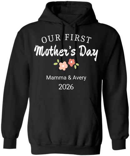 Personalized - Our First Mother's Day Mom & Baby Matching Shirts