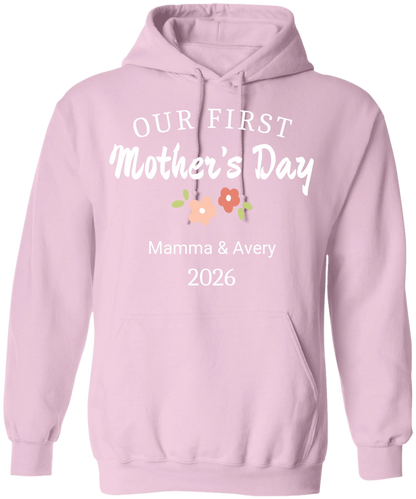 Personalized - Our First Mother's Day Mom & Baby Matching Shirts