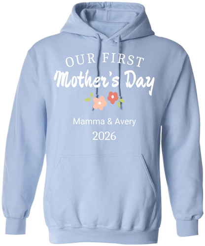 Personalized - Our First Mother's Day Mom & Baby Matching Shirts