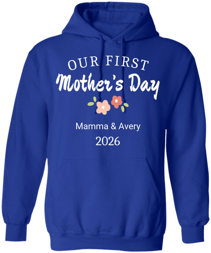Personalized - Our First Mother's Day Mom & Baby Matching Shirts
