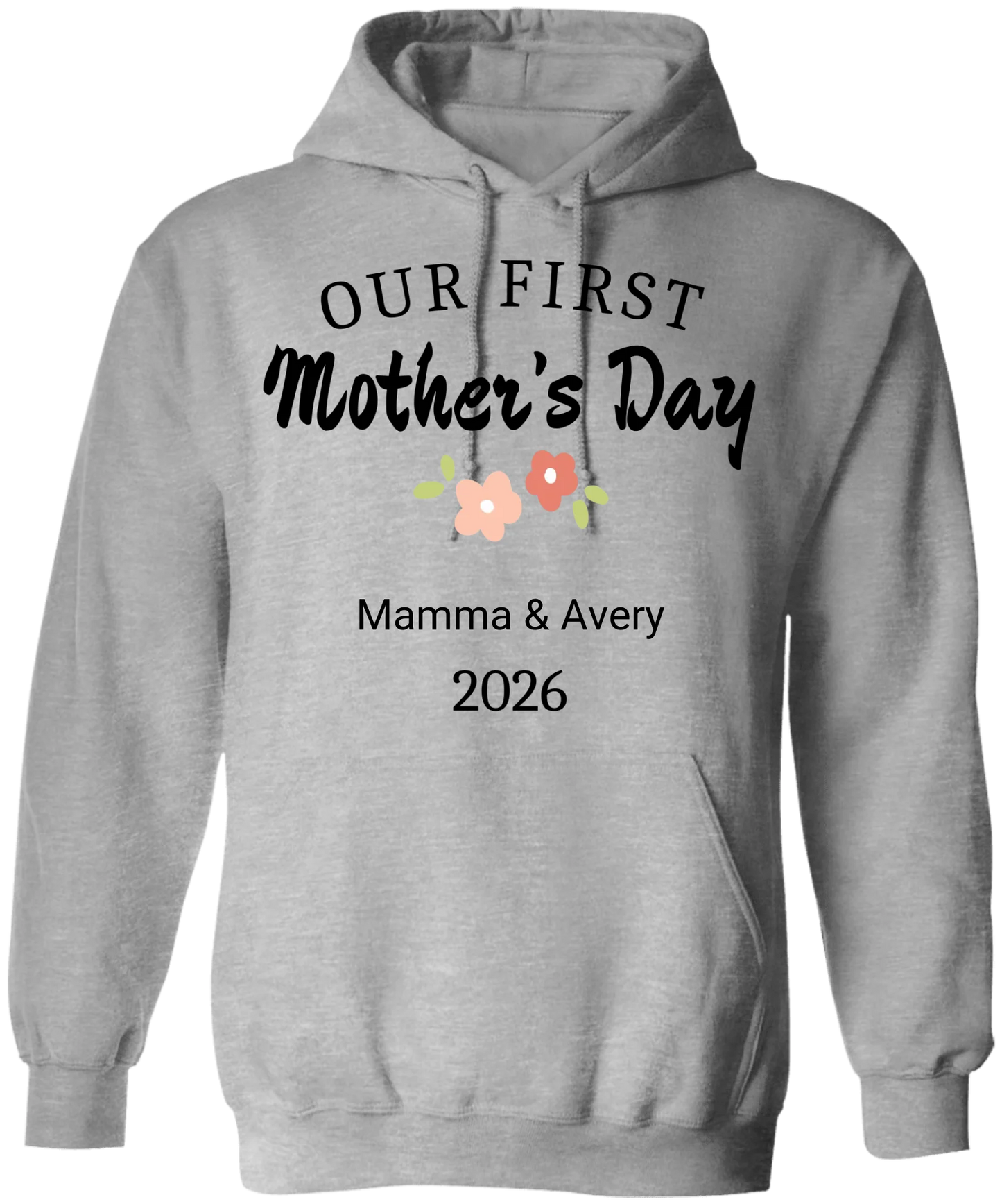 Personalized - Our First Mother's Day Mom & Baby Matching Shirts - BK