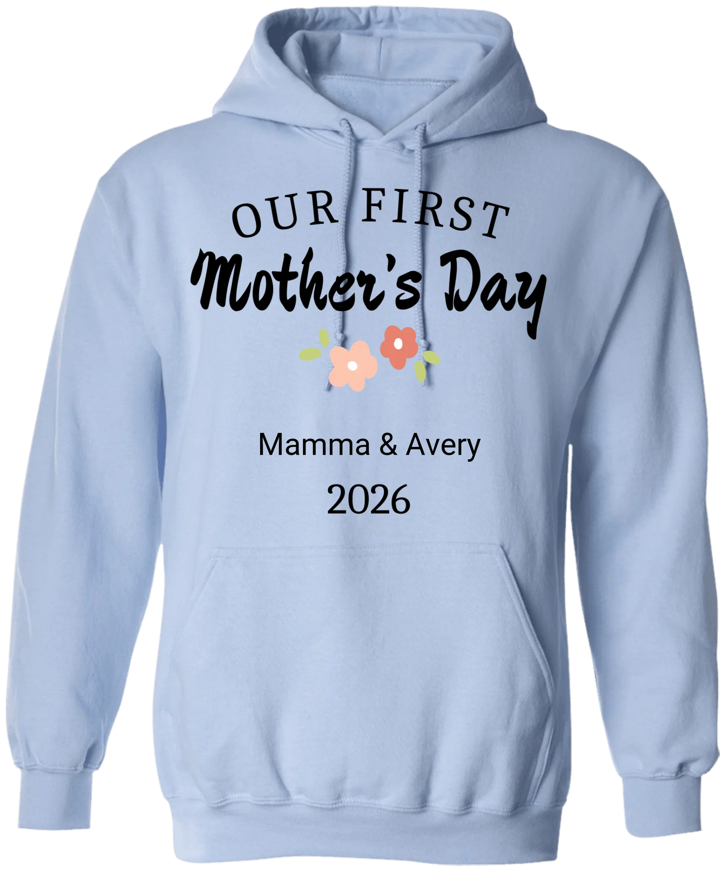 Personalized - Our First Mother's Day Mom & Baby Matching Shirts - BK