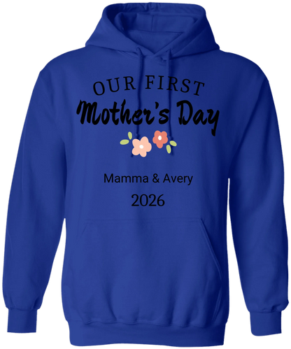 Personalized - Our First Mother's Day Mom & Baby Matching Shirts - BK