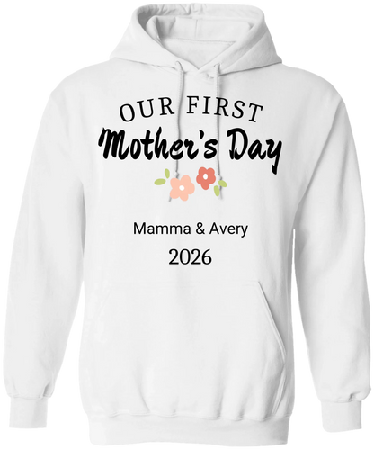 Personalized - Our First Mother's Day Mom & Baby Matching Shirts - BK