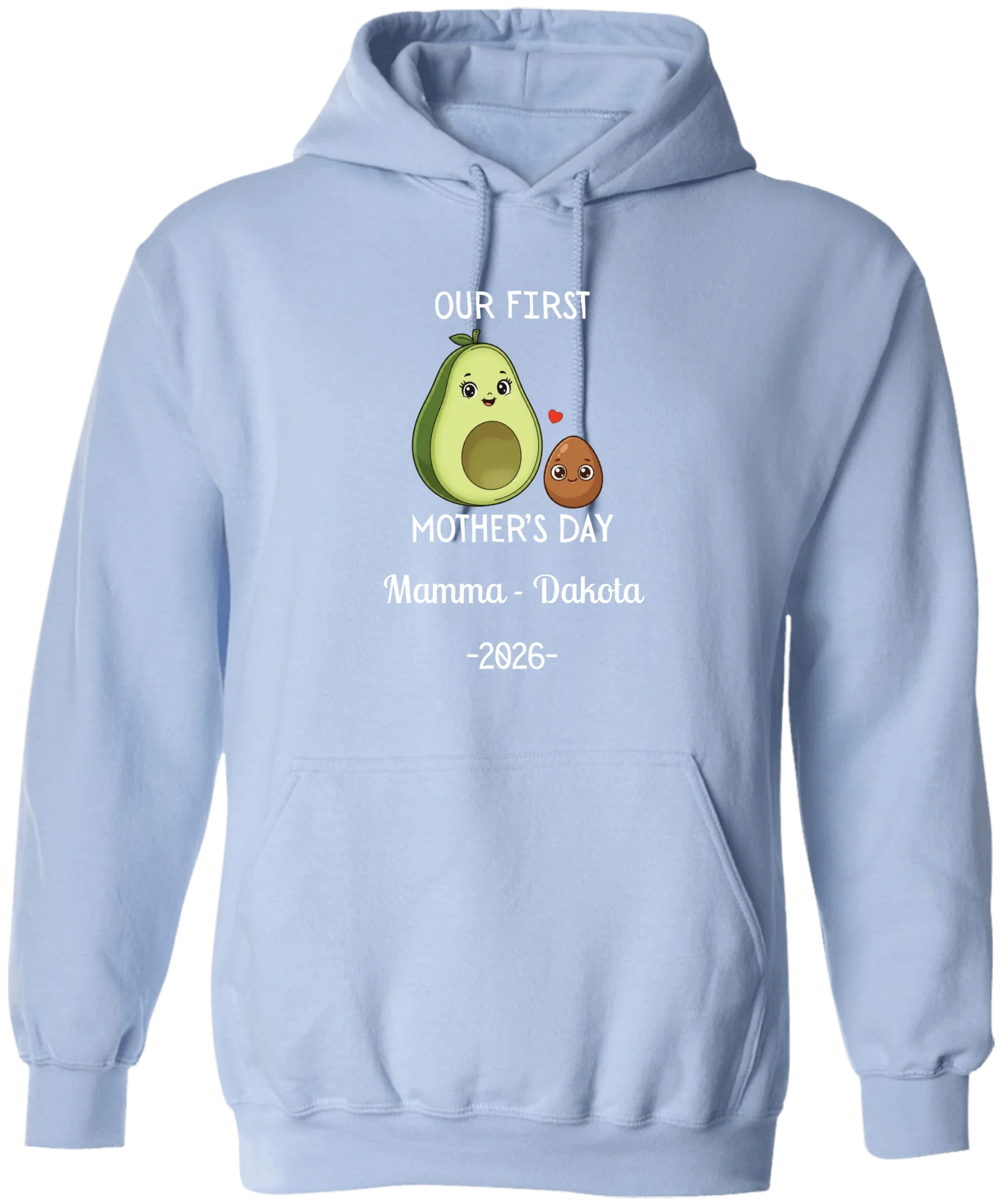 Personalized Avocado & Seed Mother's Day Matching Shirts