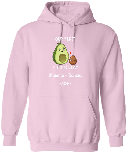 Personalized Avocado & Seed Mother's Day Matching Shirts