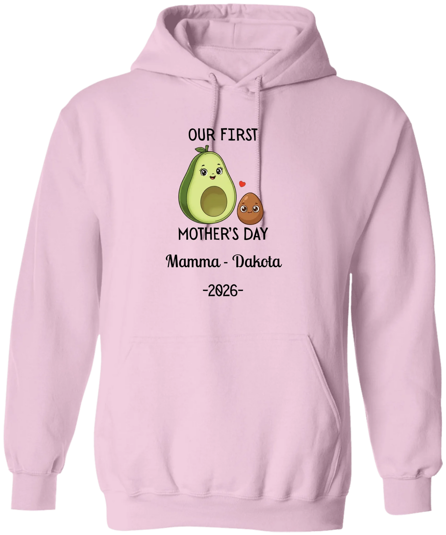 Personalized Avocado & Seed Mother's Day Matching Shirts BK