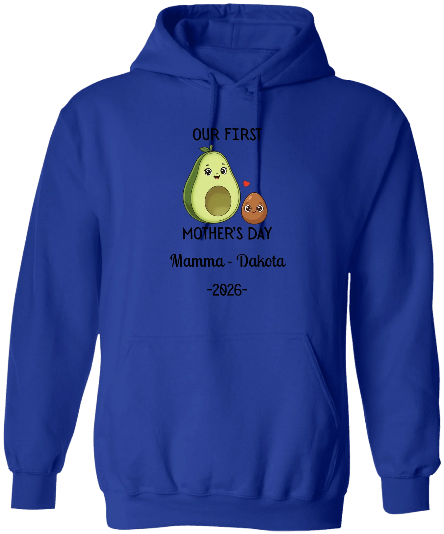 Personalized Avocado & Seed Mother's Day Matching Shirts BK