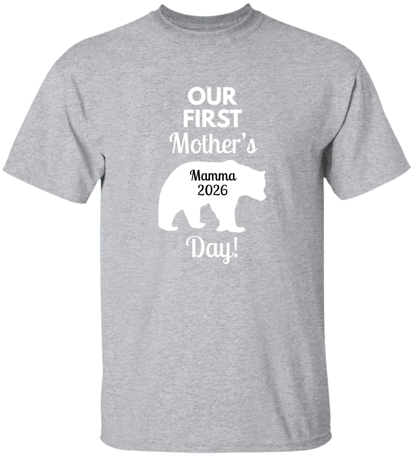Personalized Mamma Bear Our First Mother's Day Matching Shirts