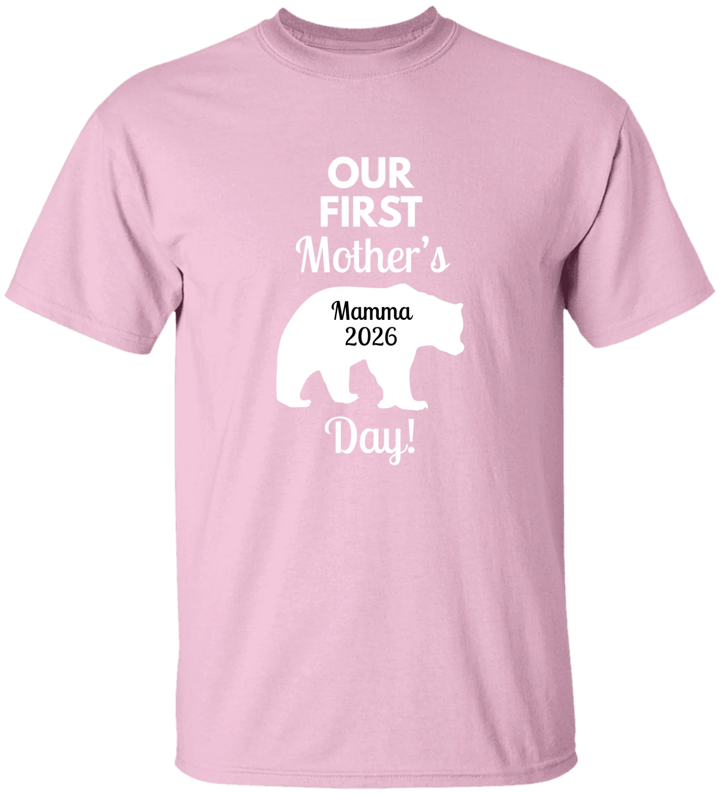Personalized Mamma Bear Our First Mother's Day Matching Shirts