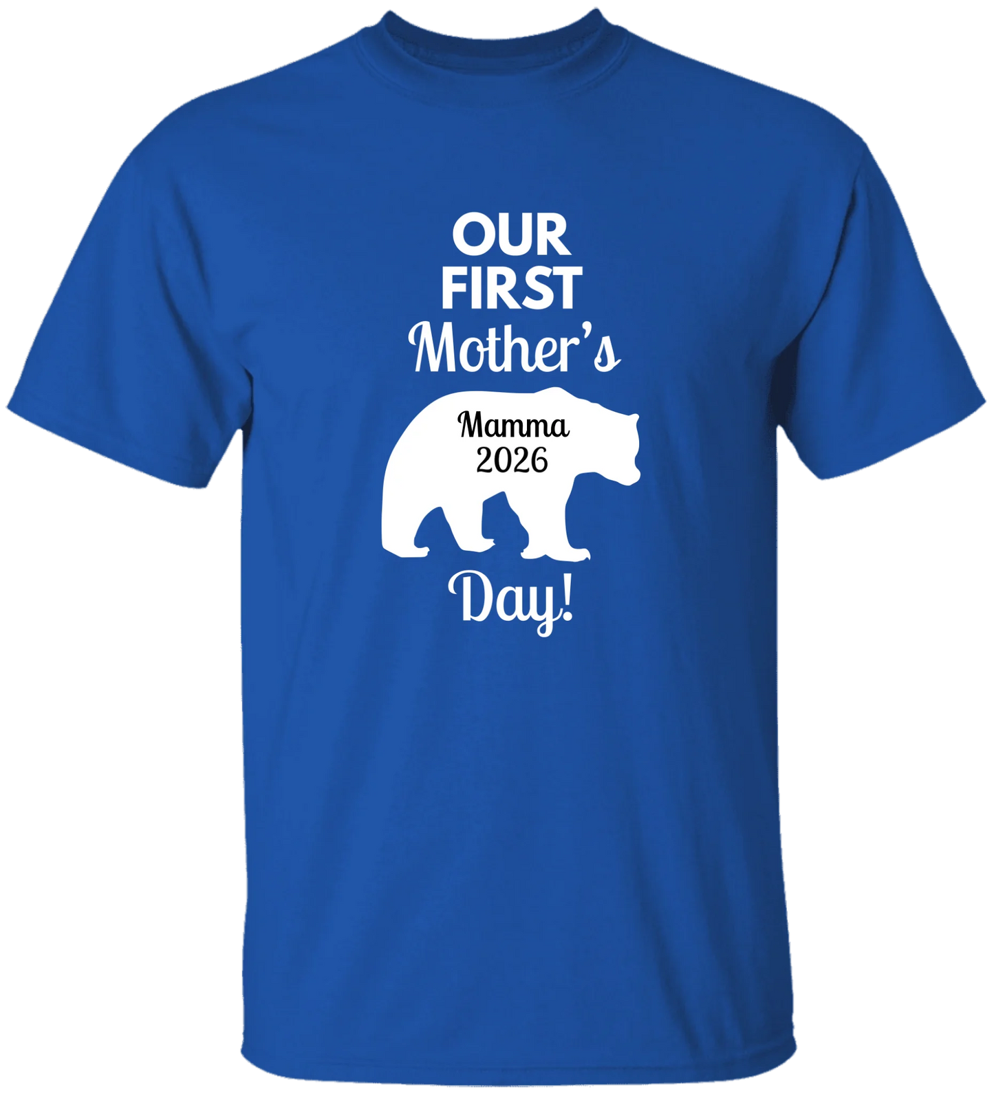 Personalized Mamma Bear Our First Mother's Day Matching Shirts
