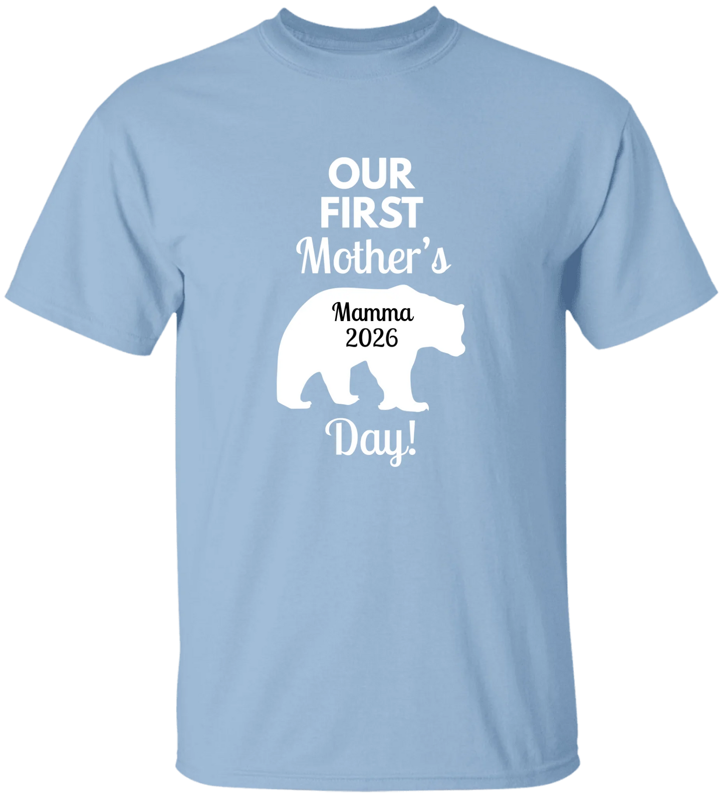 Personalized Mamma Bear Our First Mother's Day Matching Shirts