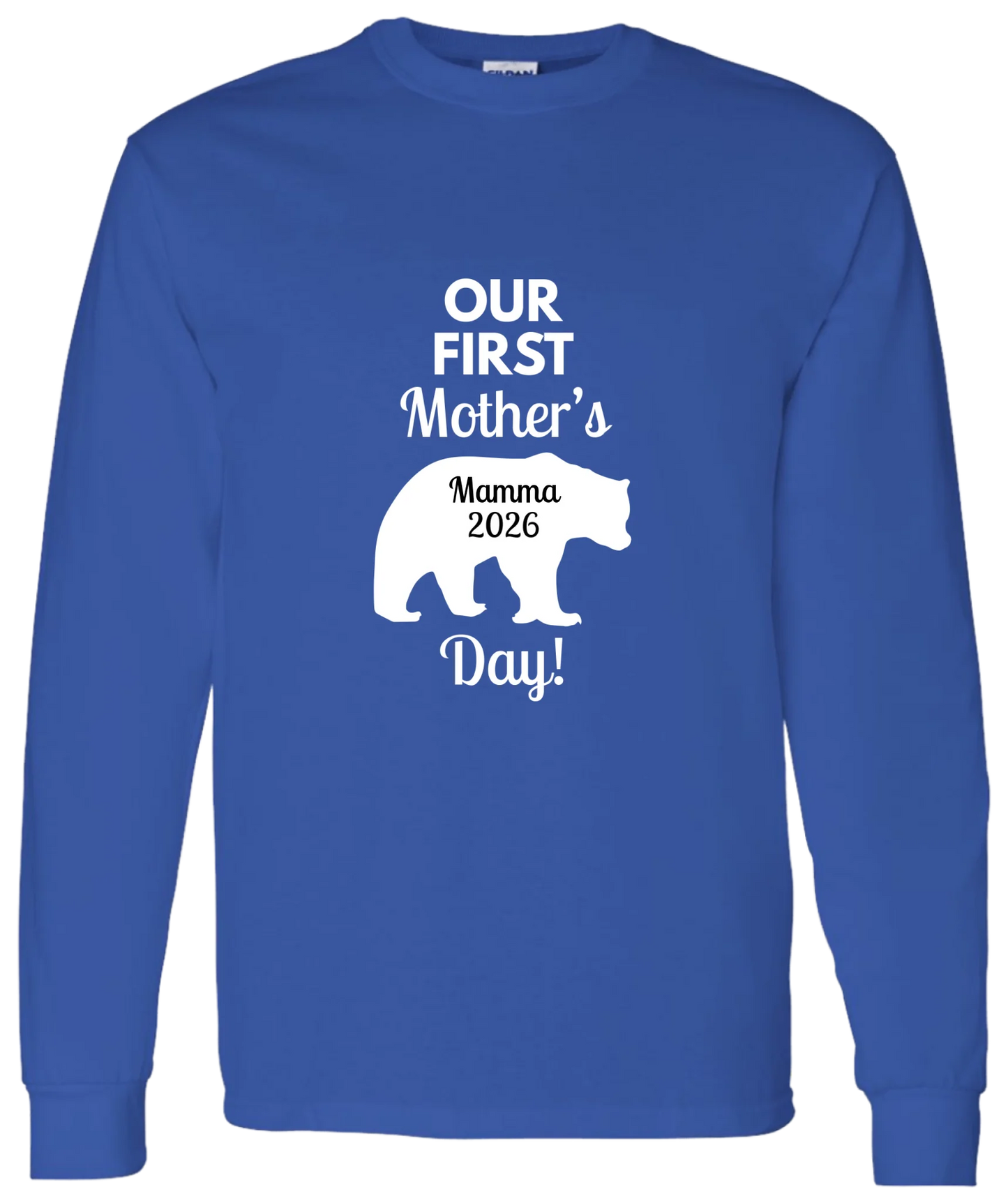 Personalized Mamma Bear Our First Mother's Day Matching Shirts