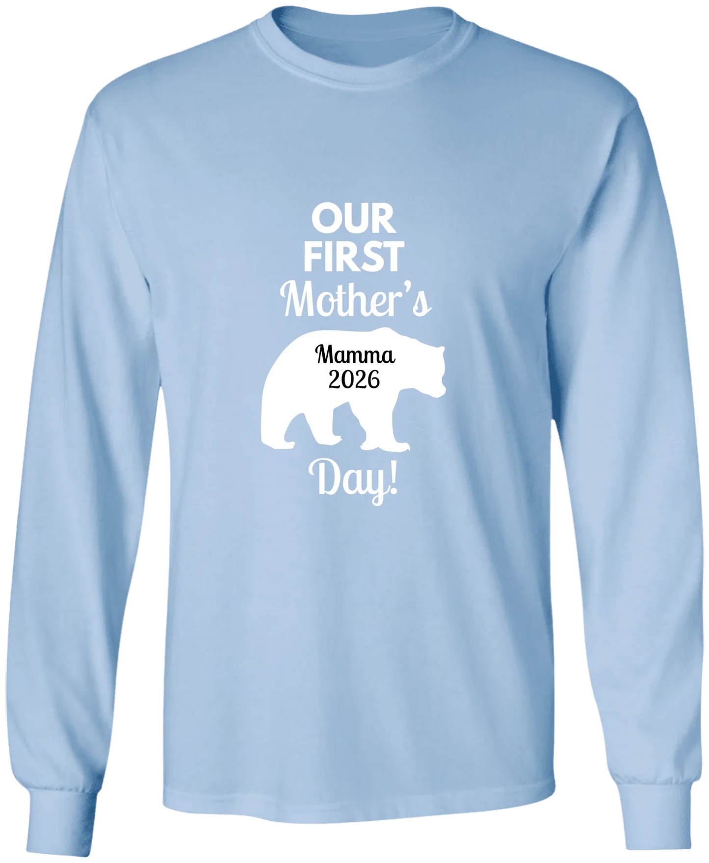 Personalized Mamma Bear Our First Mother's Day Matching Shirts