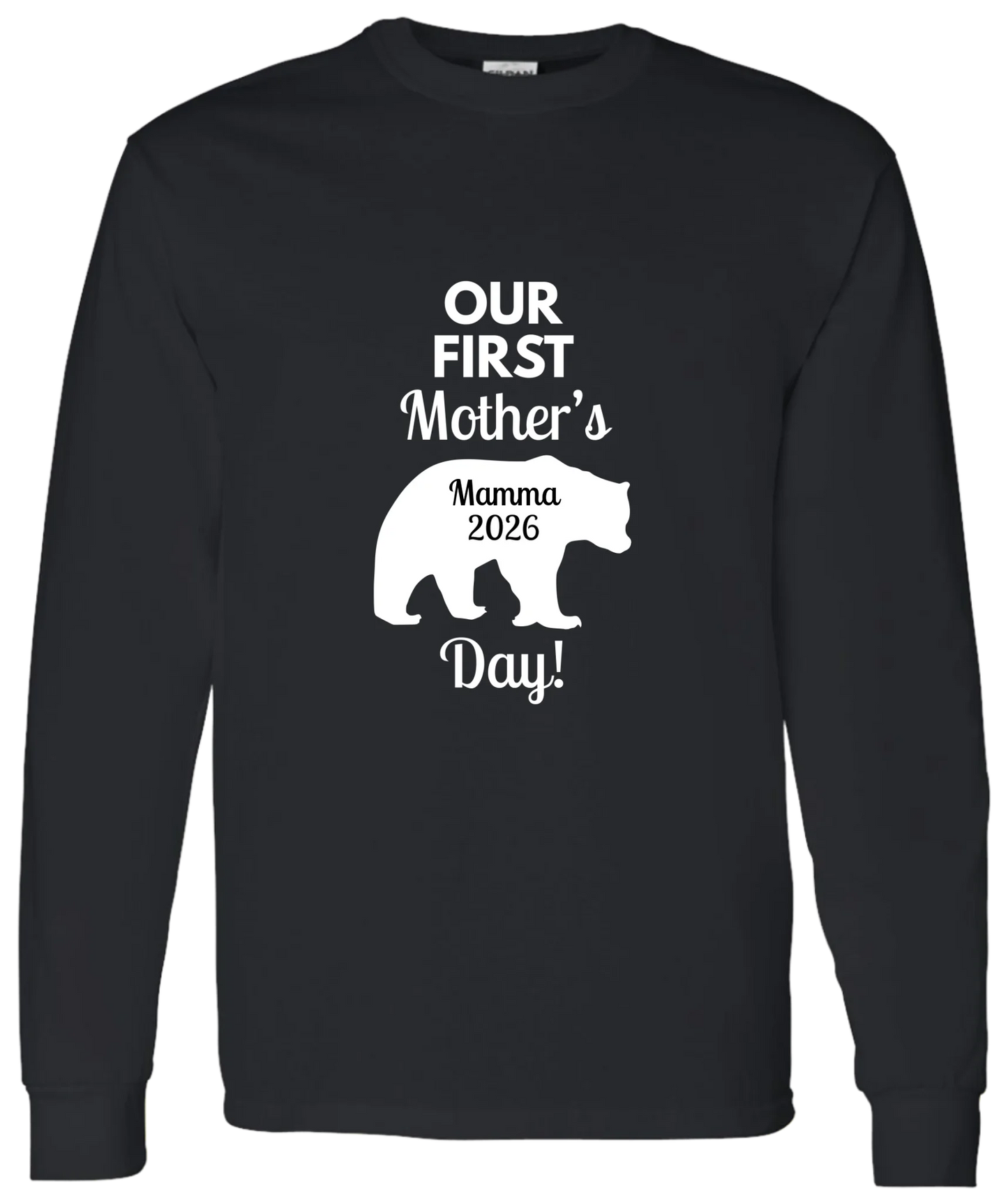 Personalized Mamma Bear Our First Mother's Day Matching Shirts