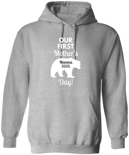 Personalized Mamma Bear Our First Mother's Day Matching Shirts
