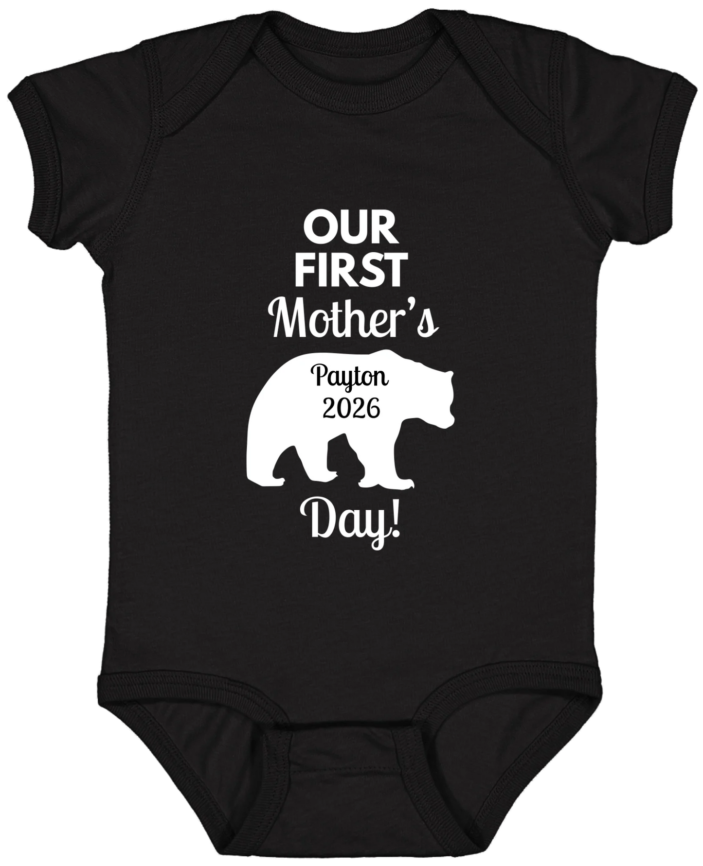 Personalized Mamma Bear Our First Mother's Day Matching Shirts