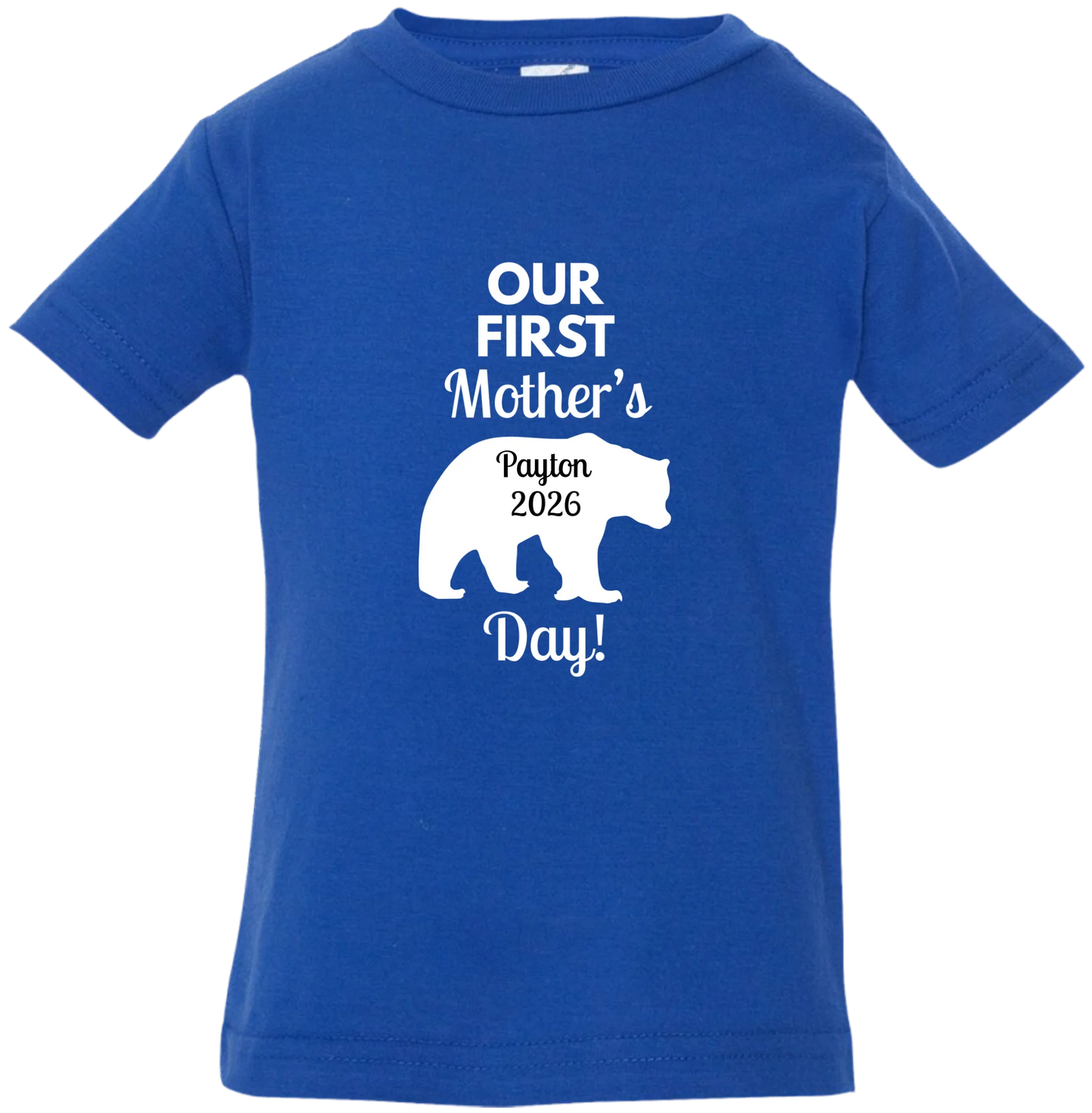 Personalized Mamma Bear Our First Mother's Day Matching Shirts