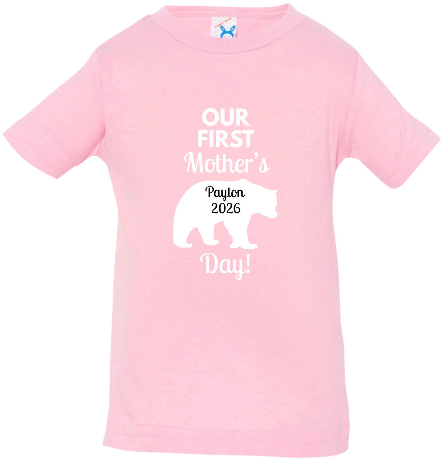 Personalized Mamma Bear Our First Mother's Day Matching Shirts