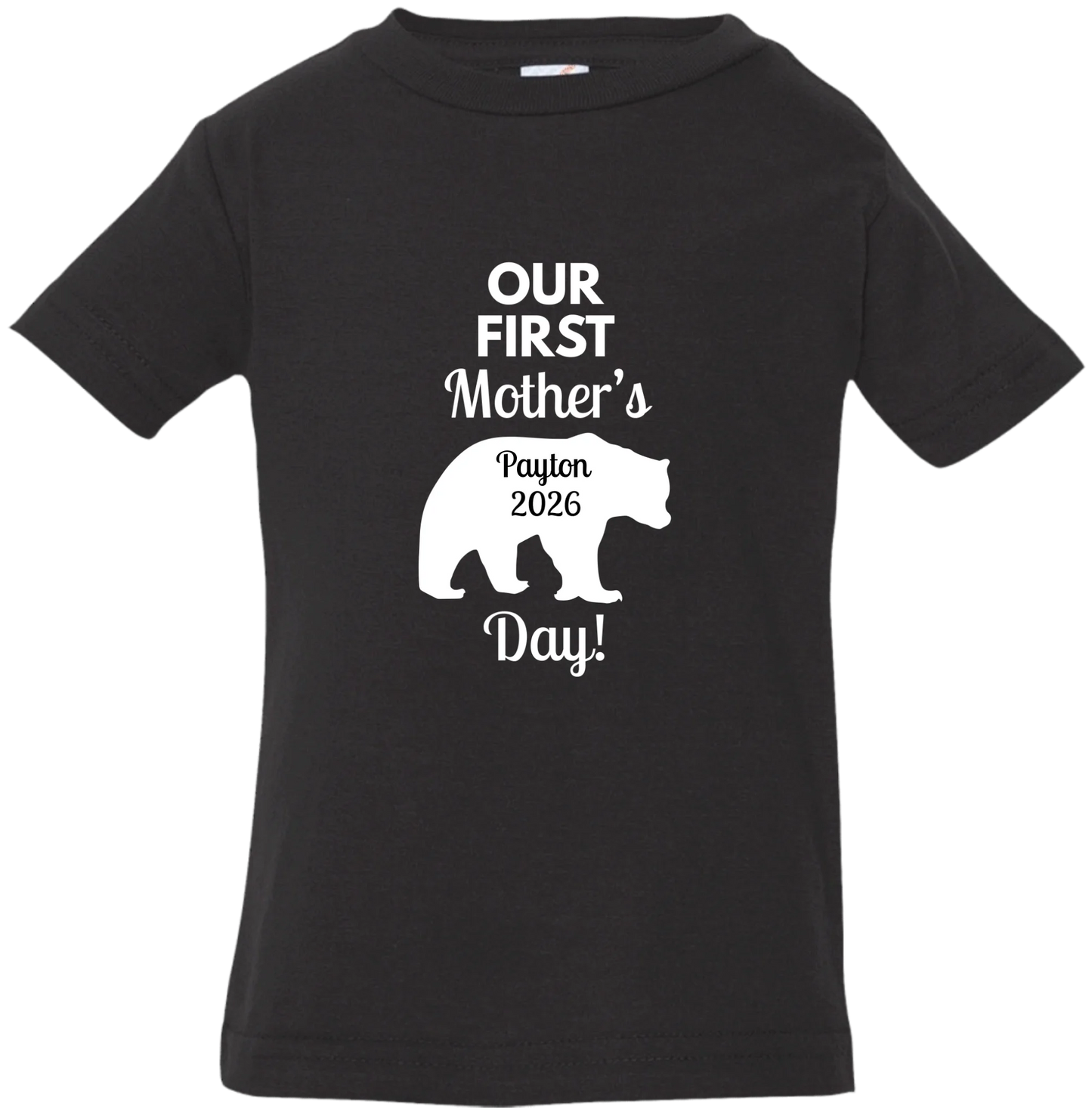 Personalized Mamma Bear Our First Mother's Day Matching Shirts