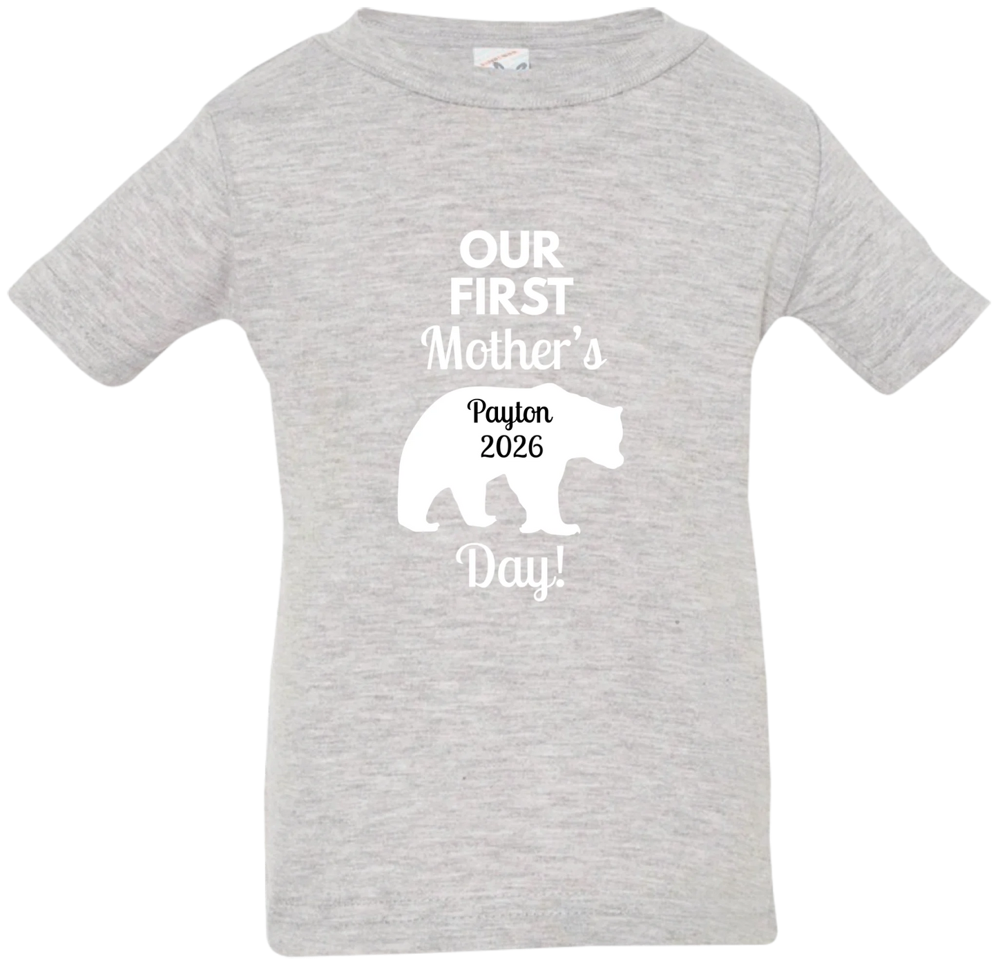 Personalized Mamma Bear Our First Mother's Day Matching Shirts