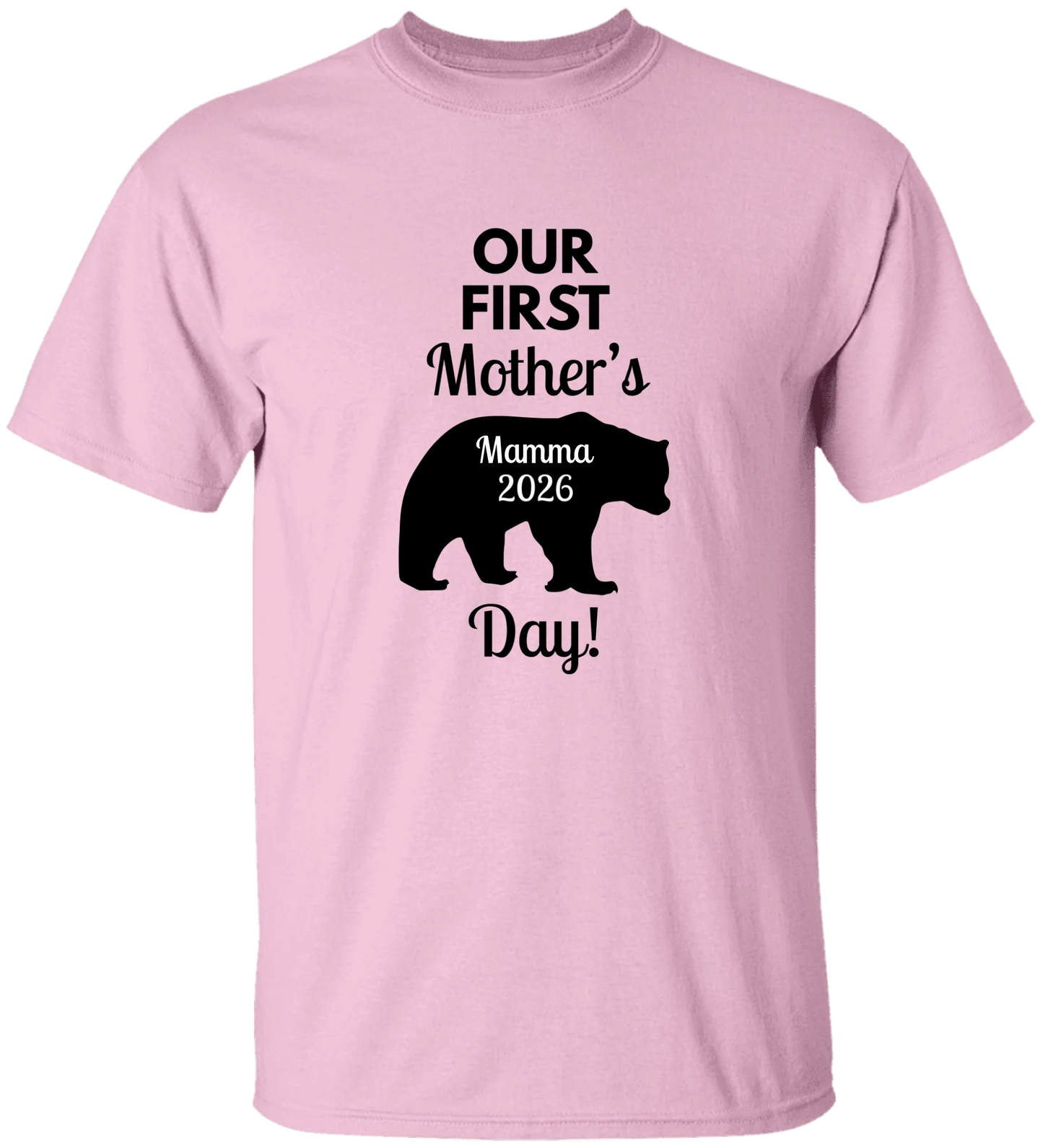 Personalized Mamma Bear Our First Mother's Day Matching Shirts BK