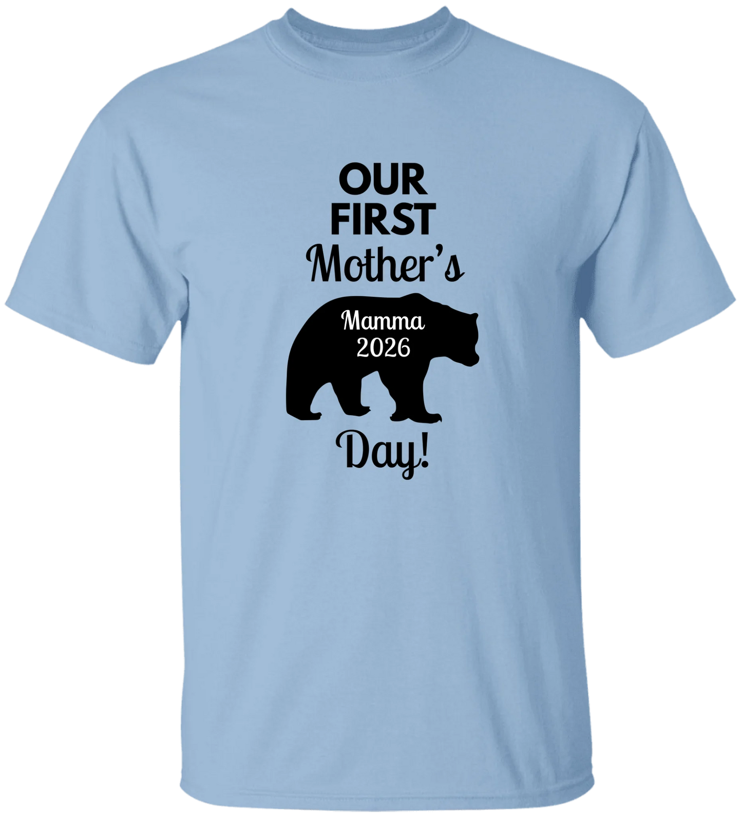Personalized Mamma Bear Our First Mother's Day Matching Shirts BK