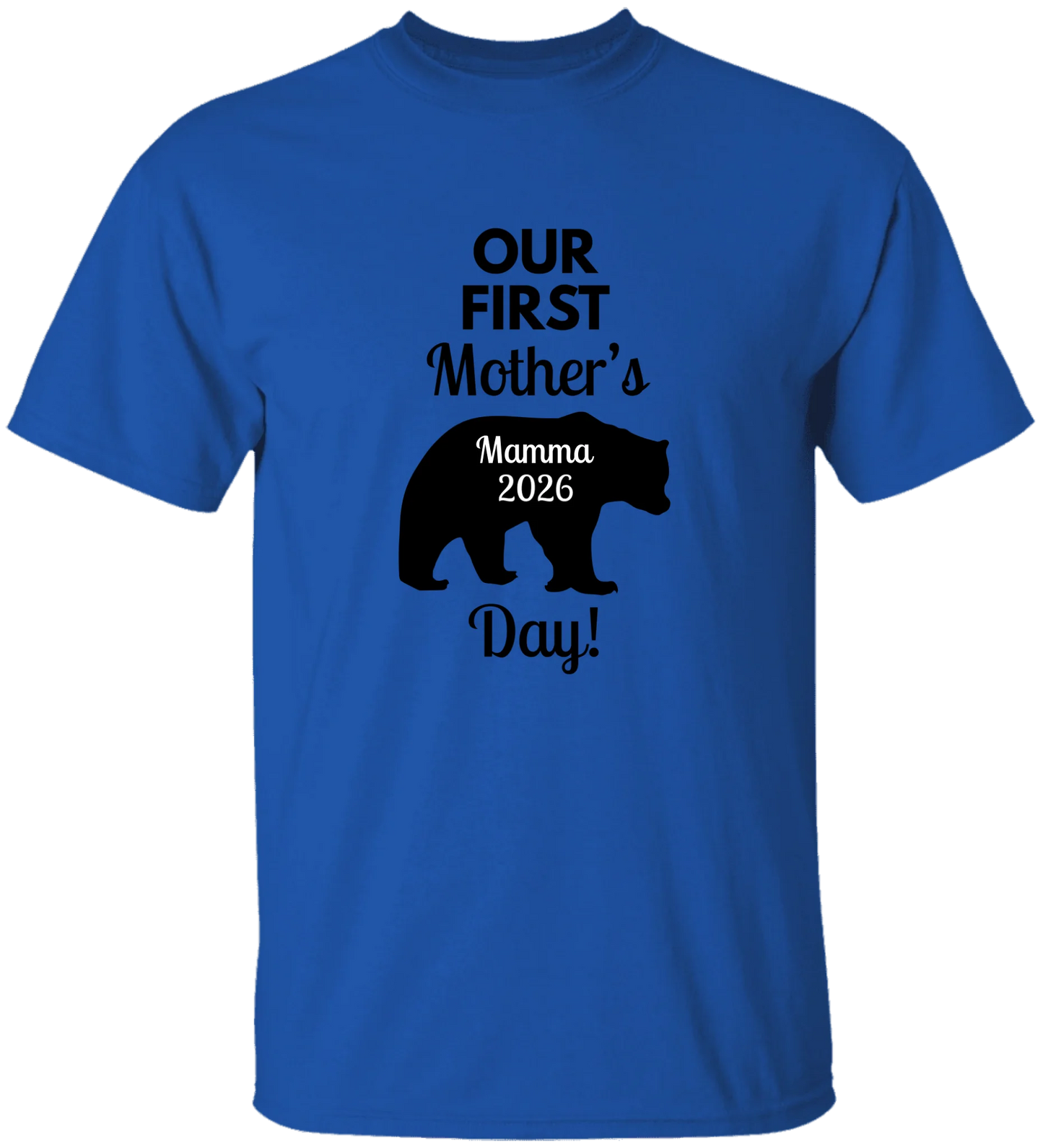 Personalized Mamma Bear Our First Mother's Day Matching Shirts BK