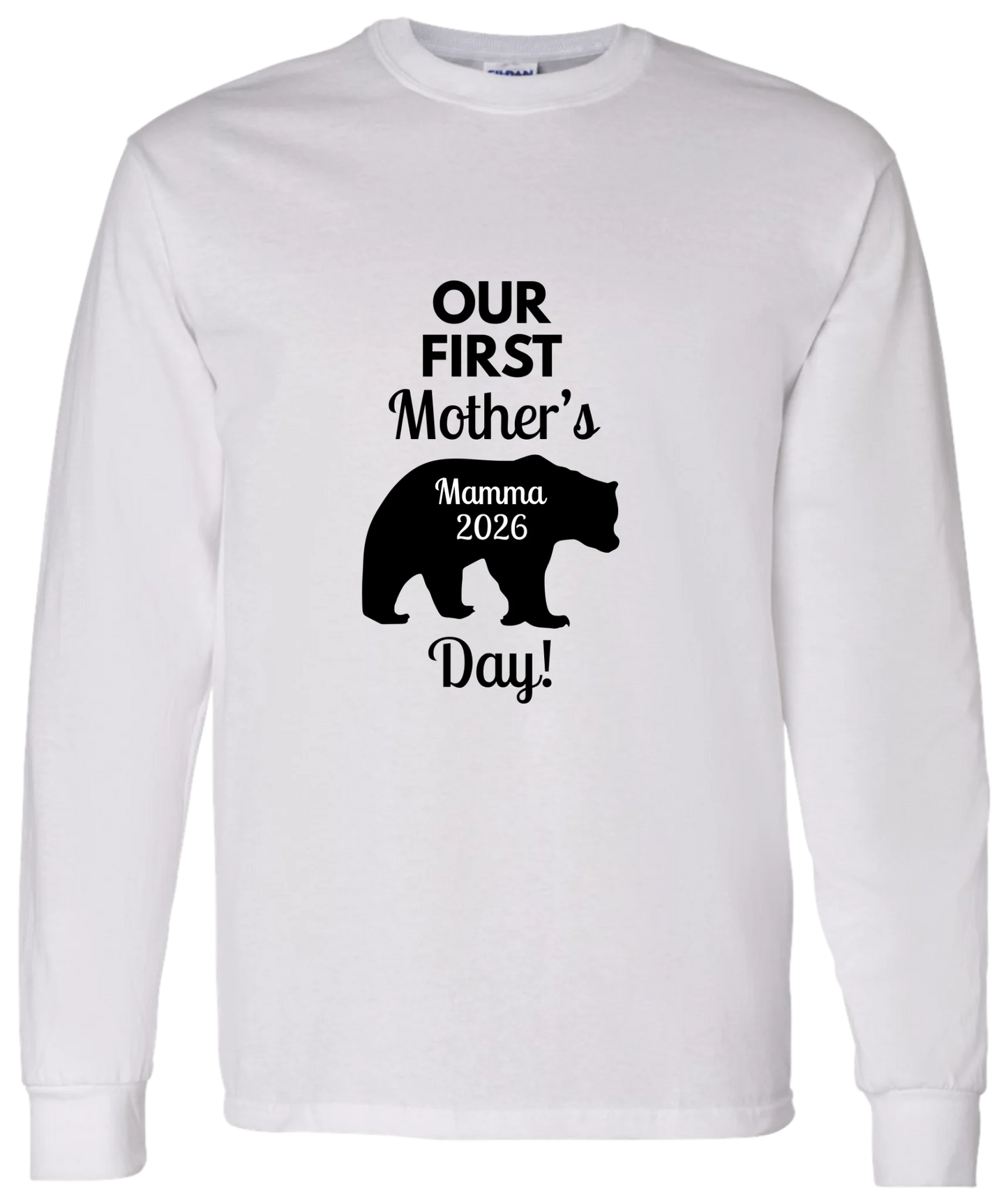 Personalized Mamma Bear Our First Mother's Day Matching Shirts BK