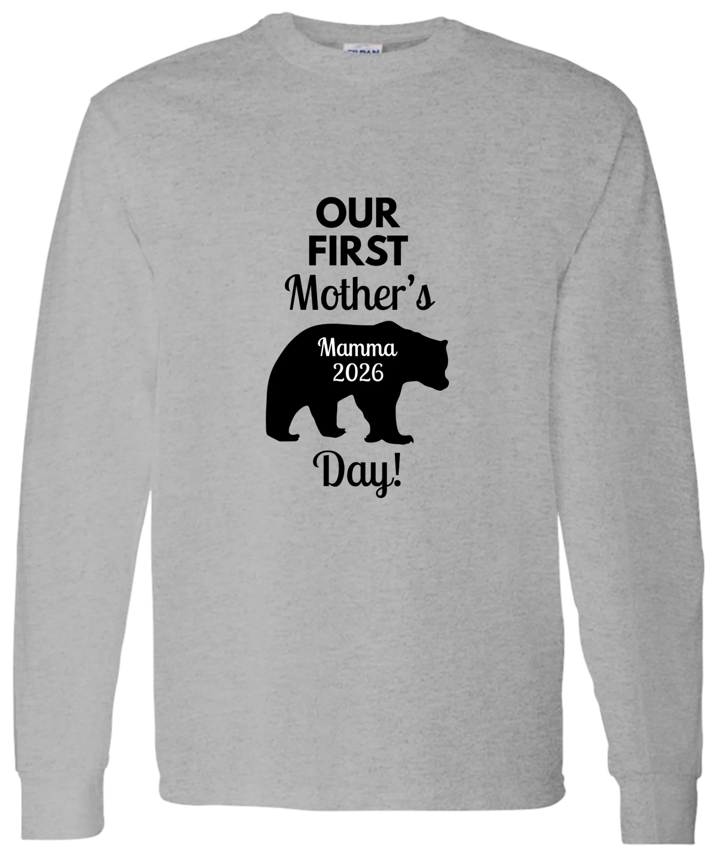 Personalized Mamma Bear Our First Mother's Day Matching Shirts BK