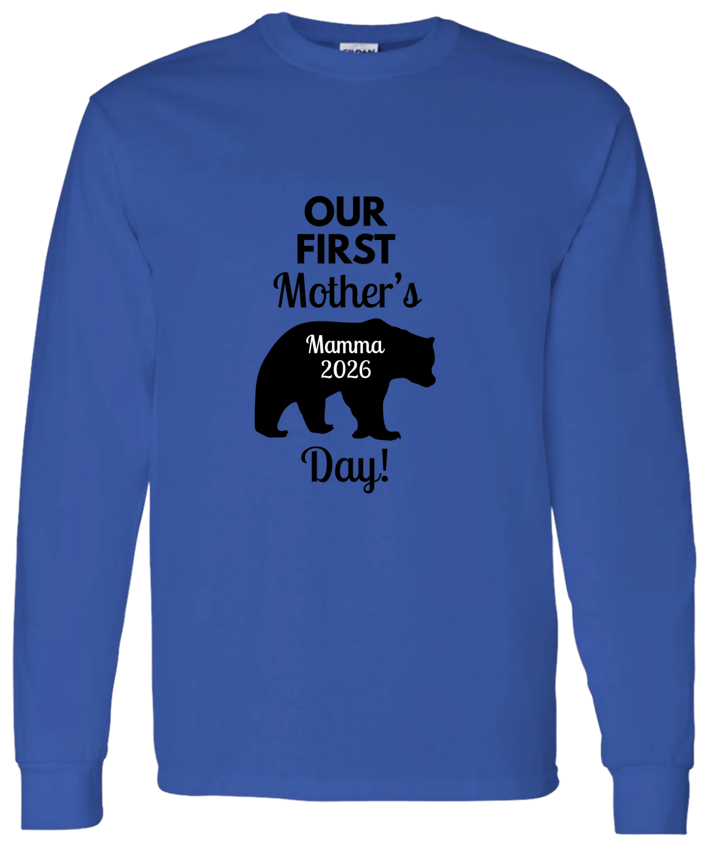 Personalized Mamma Bear Our First Mother's Day Matching Shirts BK