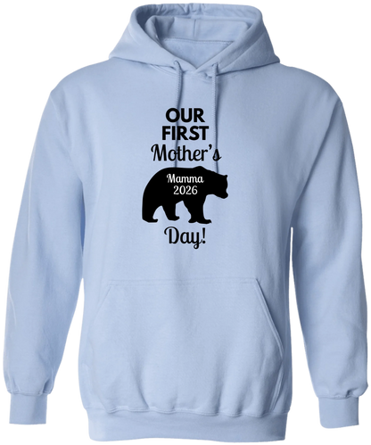 Personalized Mamma Bear Our First Mother's Day Matching Shirts BK
