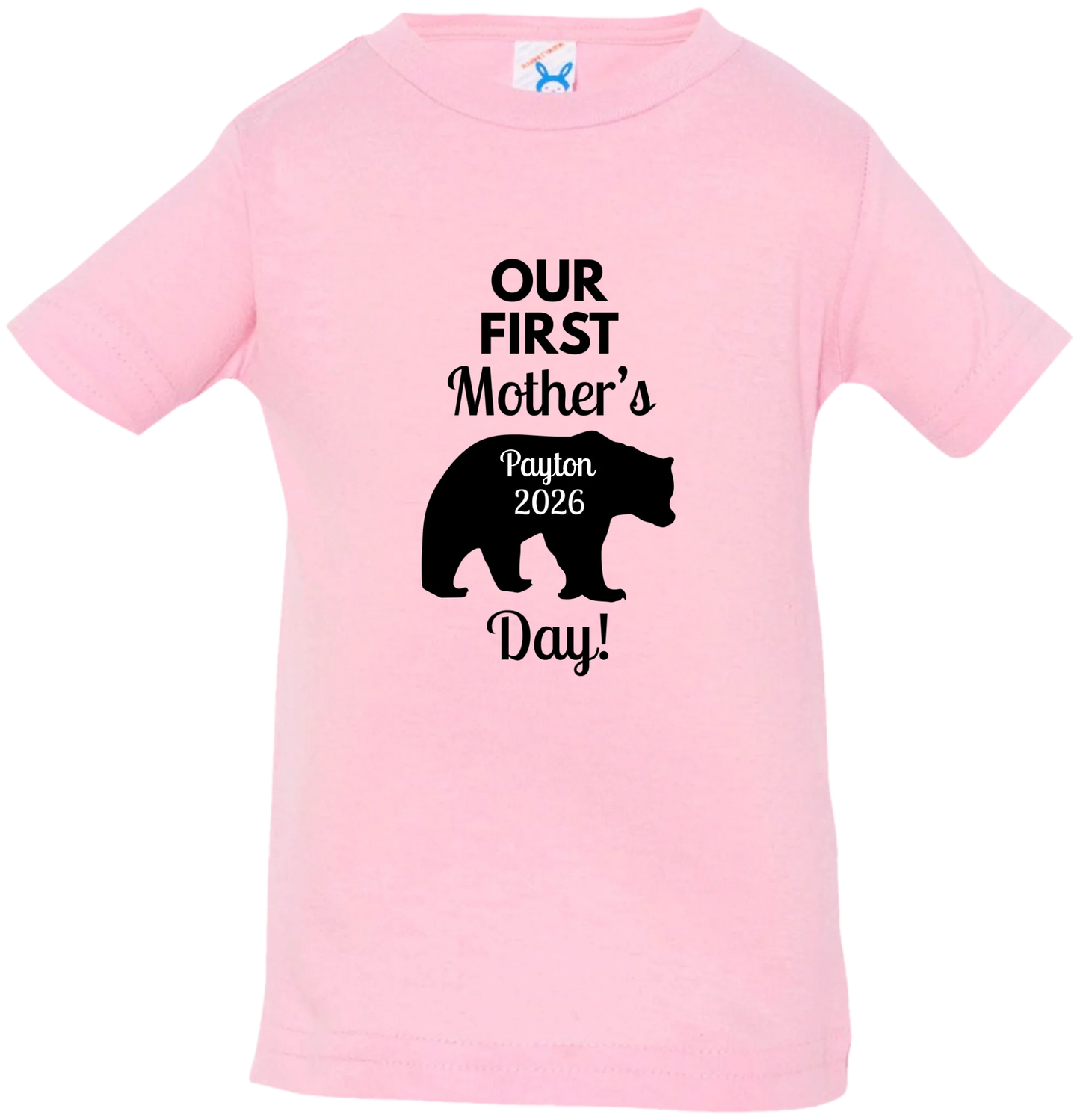 Personalized Mamma Bear Our First Mother's Day Matching Shirts BK
