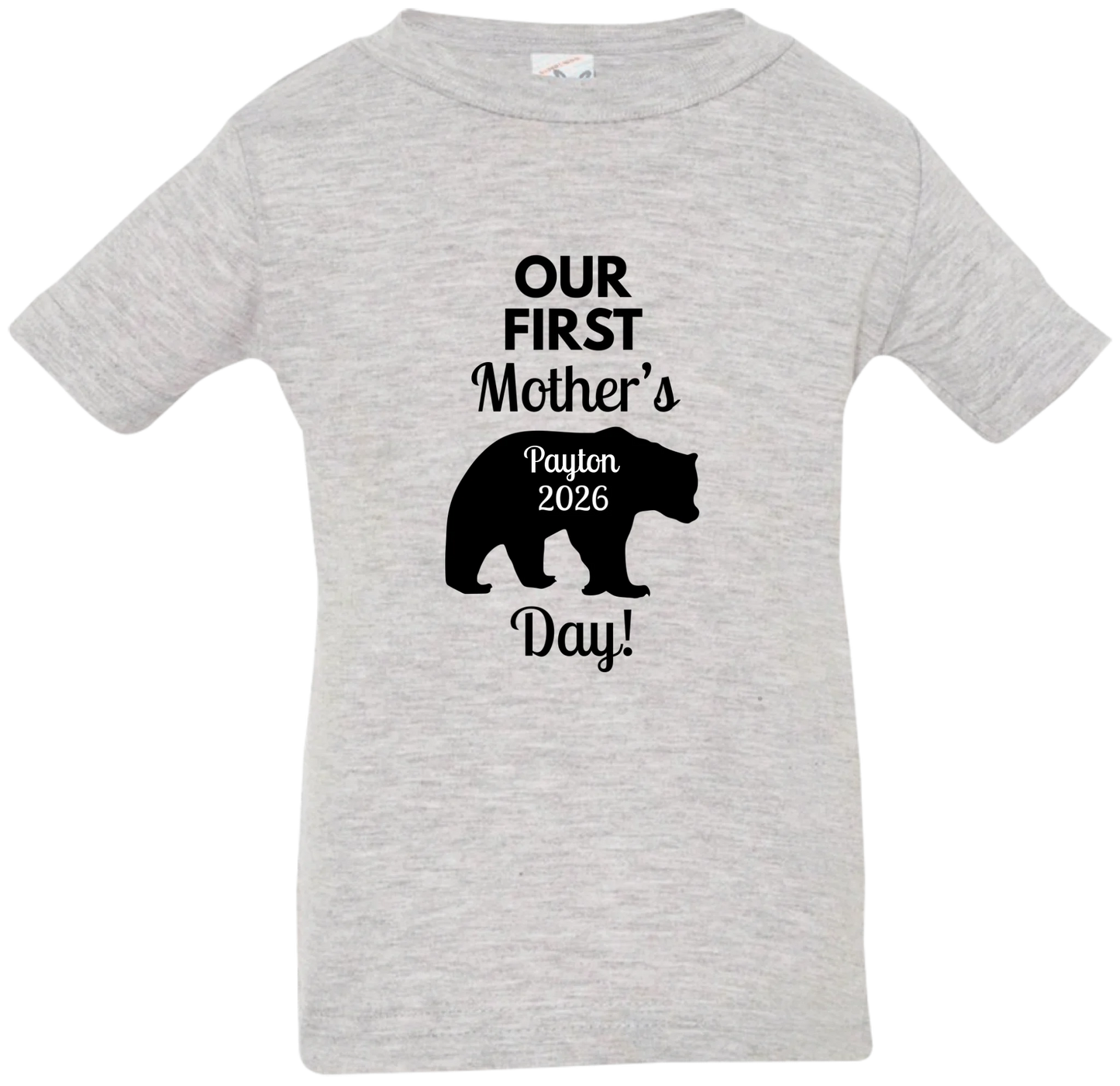 Personalized Mamma Bear Our First Mother's Day Matching Shirts BK