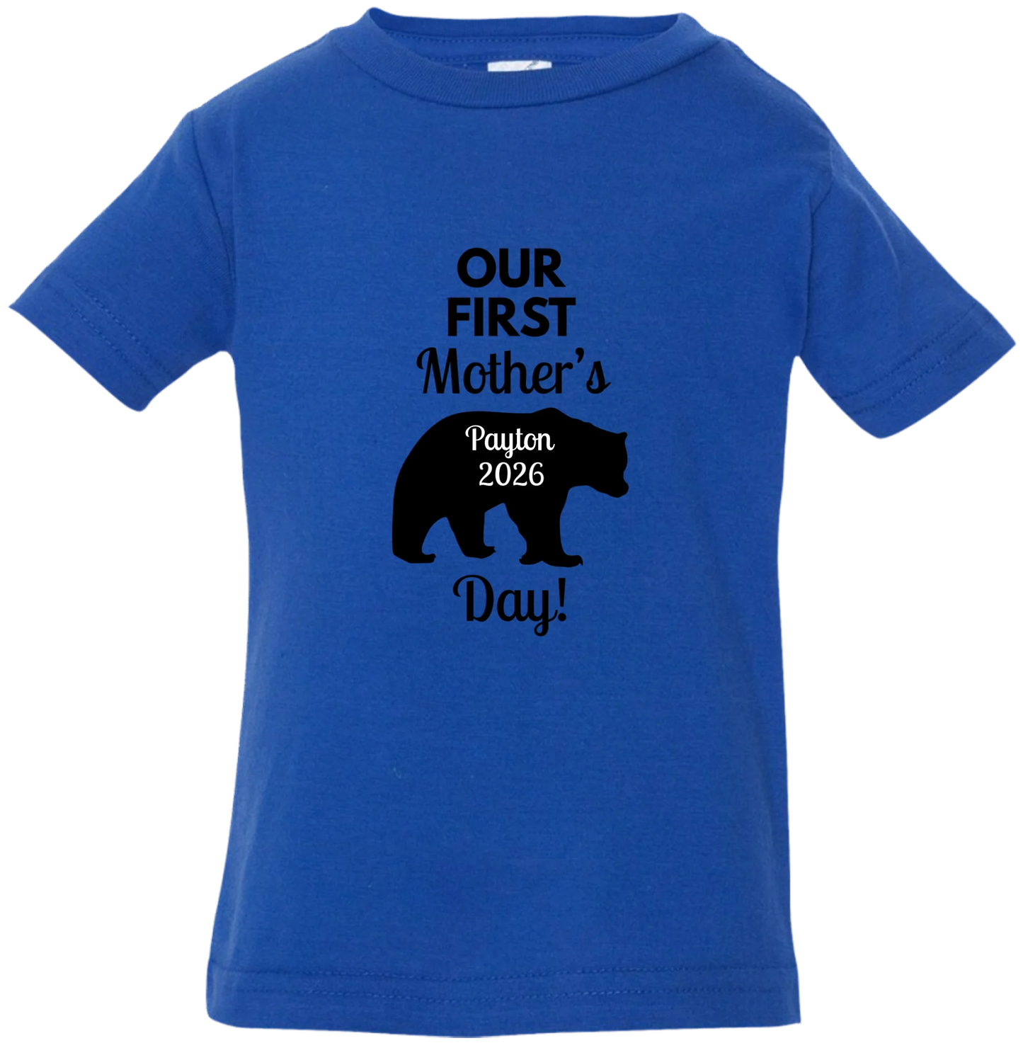 Personalized Mamma Bear Our First Mother's Day Matching Shirts BK