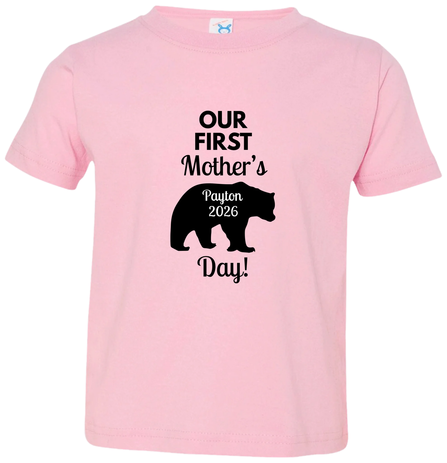 Personalized Mamma Bear Our First Mother's Day Matching Shirts BK