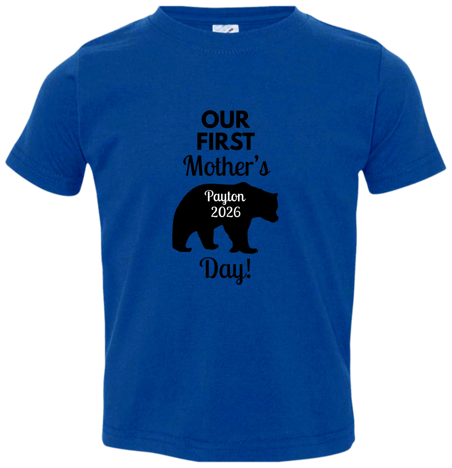 Personalized Mamma Bear Our First Mother's Day Matching Shirts BK