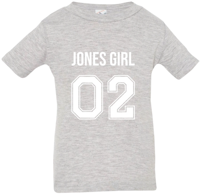 Personalized Last Name Sport Team Style Matching Shirts (design on front)