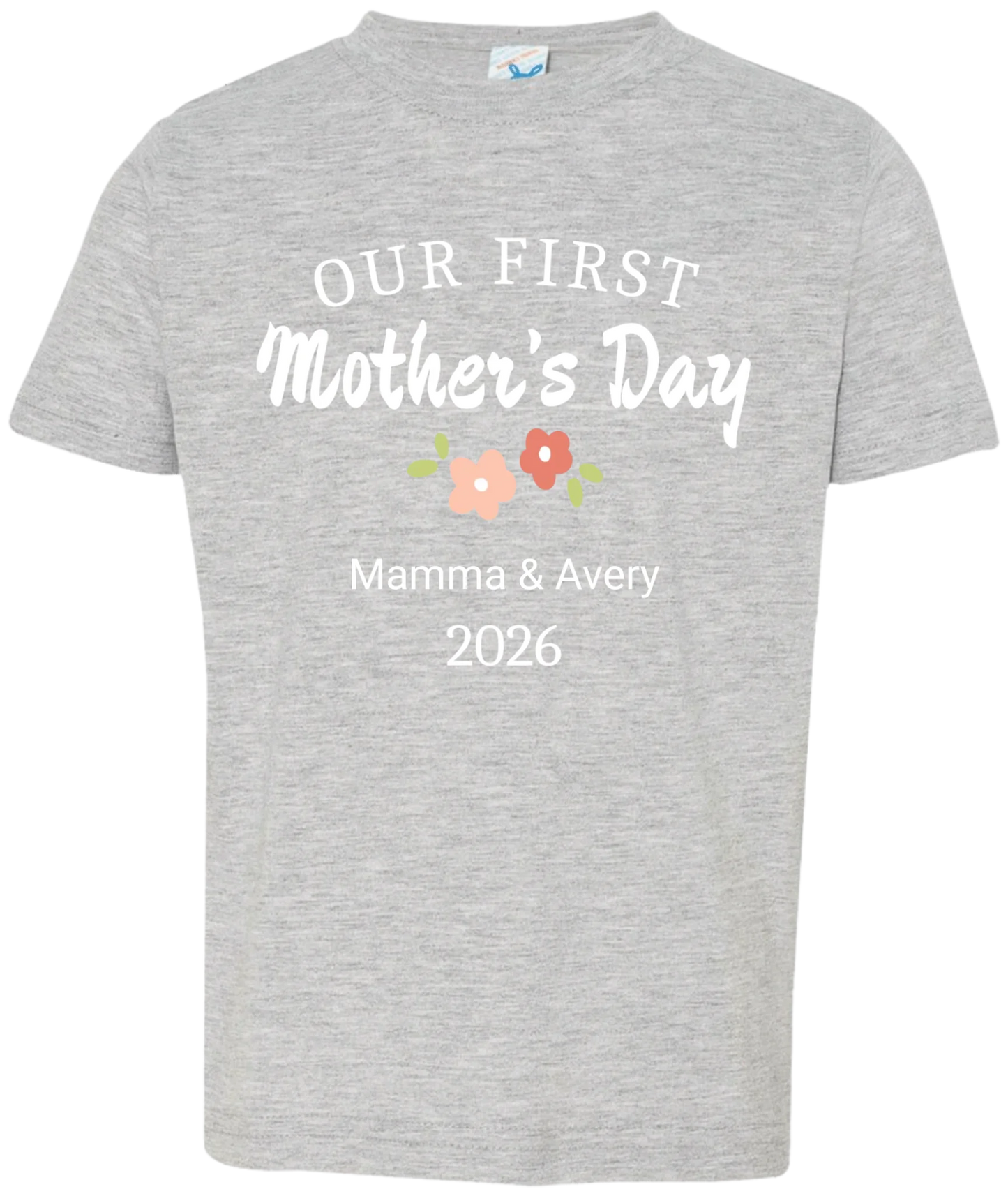 Personalized - Our First Mother's Day Mom & Baby Matching Shirts