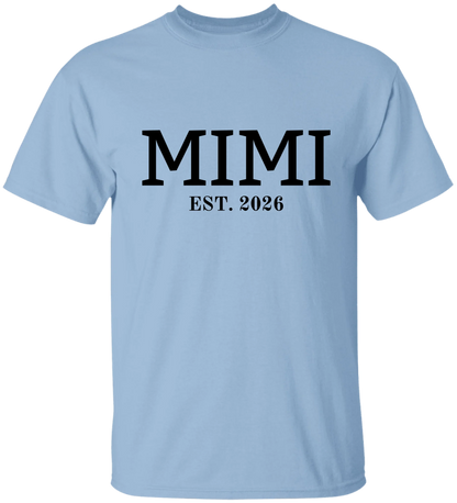 Personalized Mimi & Poppy Matching Shirts BK
