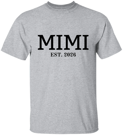 Personalized Mimi & Poppy Matching Shirts BK