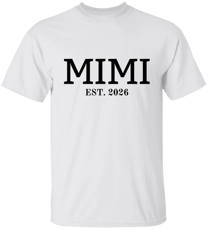 Personalized Mimi & Poppy Matching Shirts BK