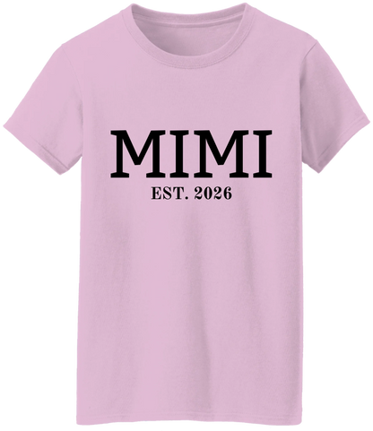 Personalized Mimi & Poppy Matching Shirts BK