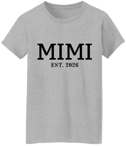 Personalized Mimi & Poppy Matching Shirts BK