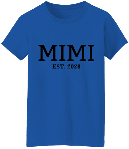 Personalized Mimi & Poppy Matching Shirts BK