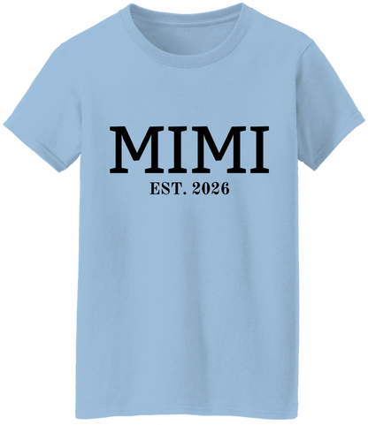 Personalized Mimi & Poppy Matching Shirts BK