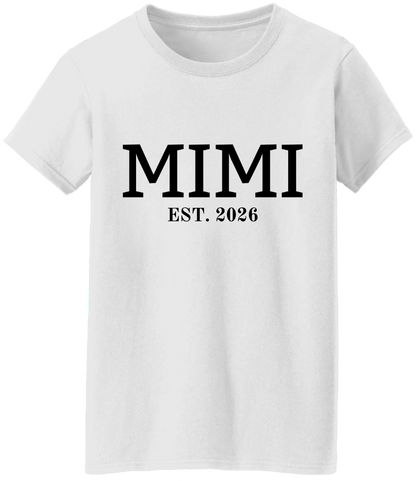 Personalized Mimi & Poppy Matching Shirts BK